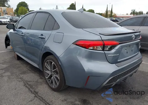 2020 Toyota Corolla Xse z USA, uszkodzony, nr VIN 5YFT4RCE8LP042200